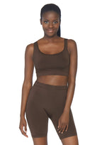 Leg Avenue 2 PC Seamless opaque spandex c Deep Color