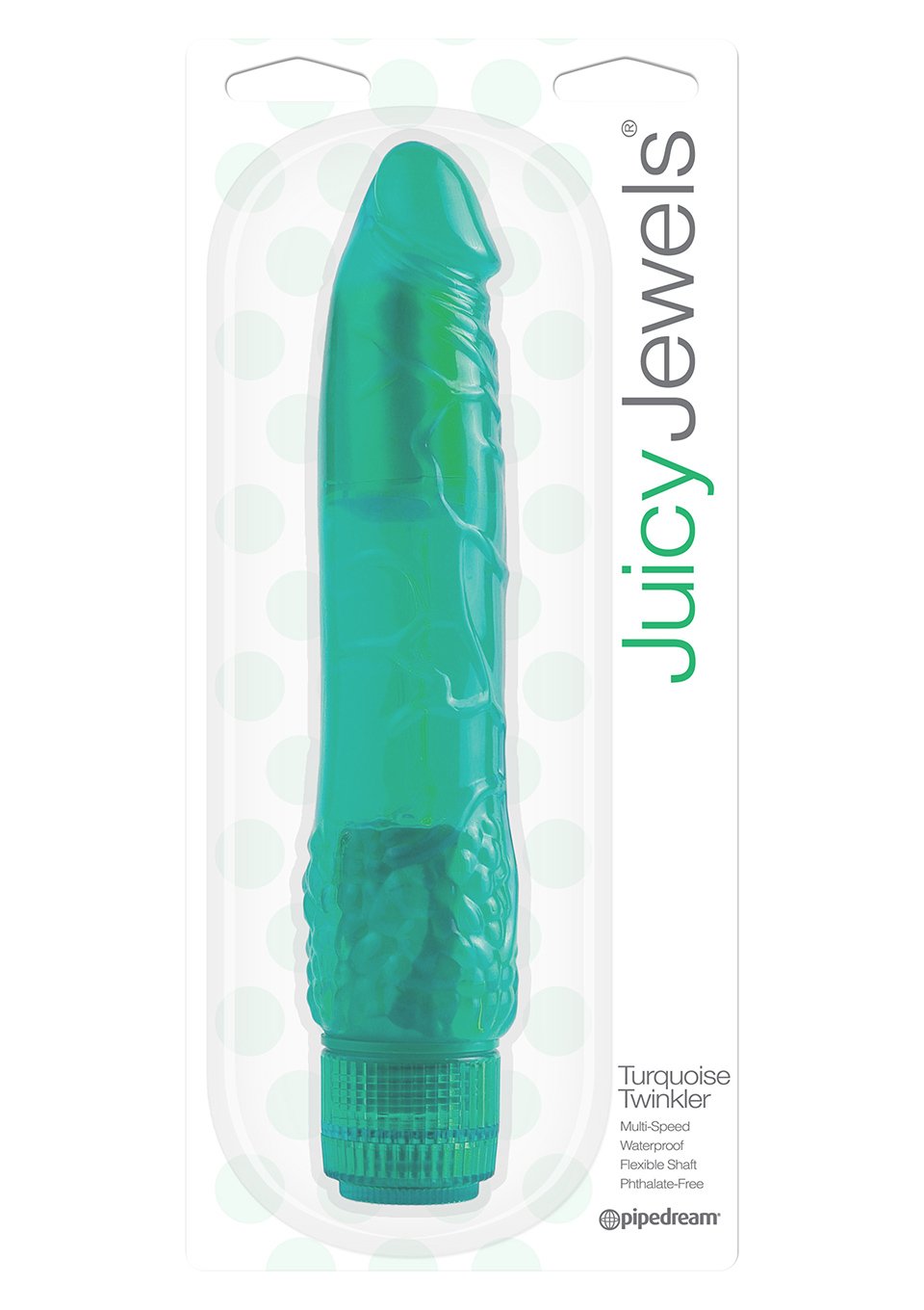 Pipedream Juicy Jewels, Turquoise Twinkler