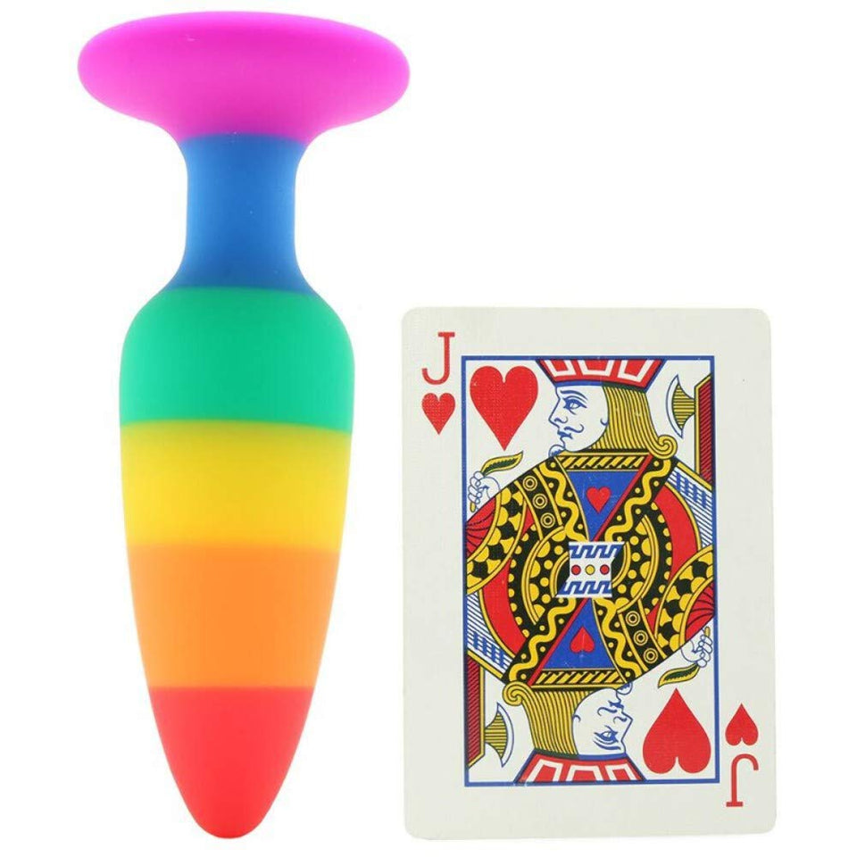 Colours Pride Pleasure Plug Mini Rainbow