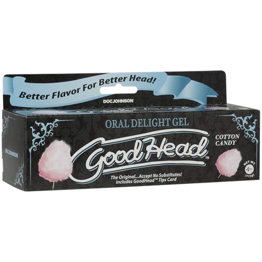 Goodhead Oral Delight Gel 4 Oz Cotton Candy (Bulk)