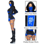 3 Pc Dragon Ninja, Includes Ho