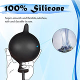 Sex Toys Silicone Inflatable Butt Anal Plug with Pump BDSM Anal Plug Expansion Training Kit Stimulation Anal Pump Plug Buttplug