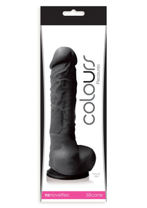 Ns Novelties Colours Pleasures Silicone 5 Inch Dildo With Suction Cup, Black