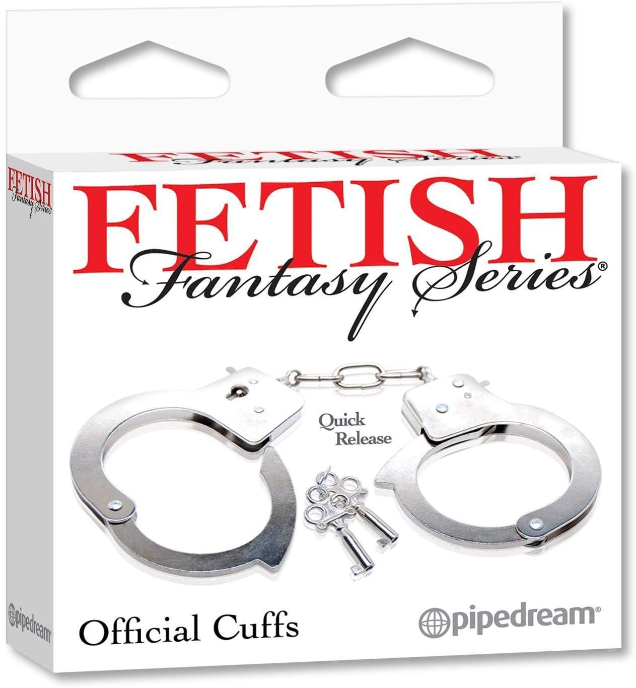 Fetish Fantasy Official Handcuffs, Silver