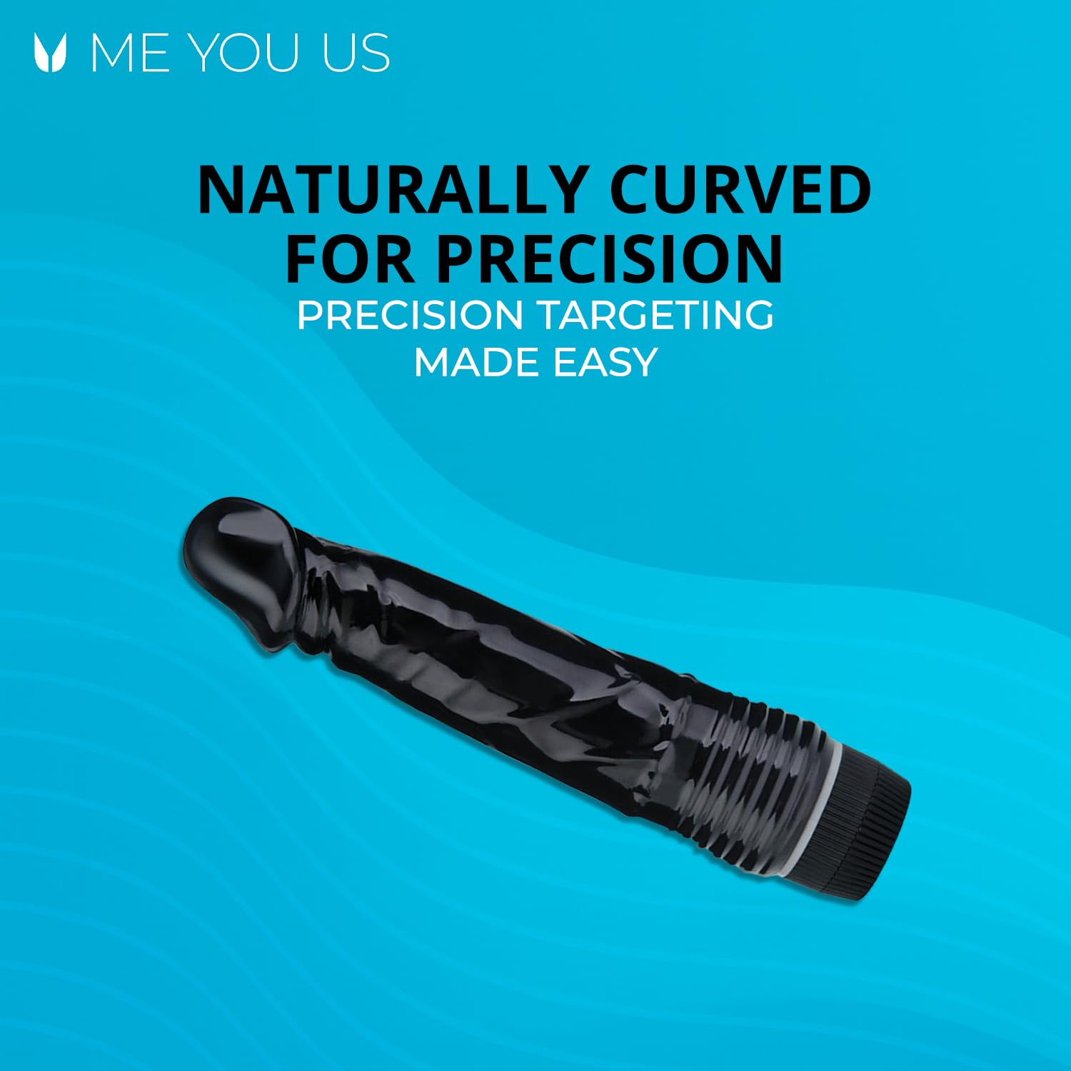Me You Us Titan Realistic Vibrator Black