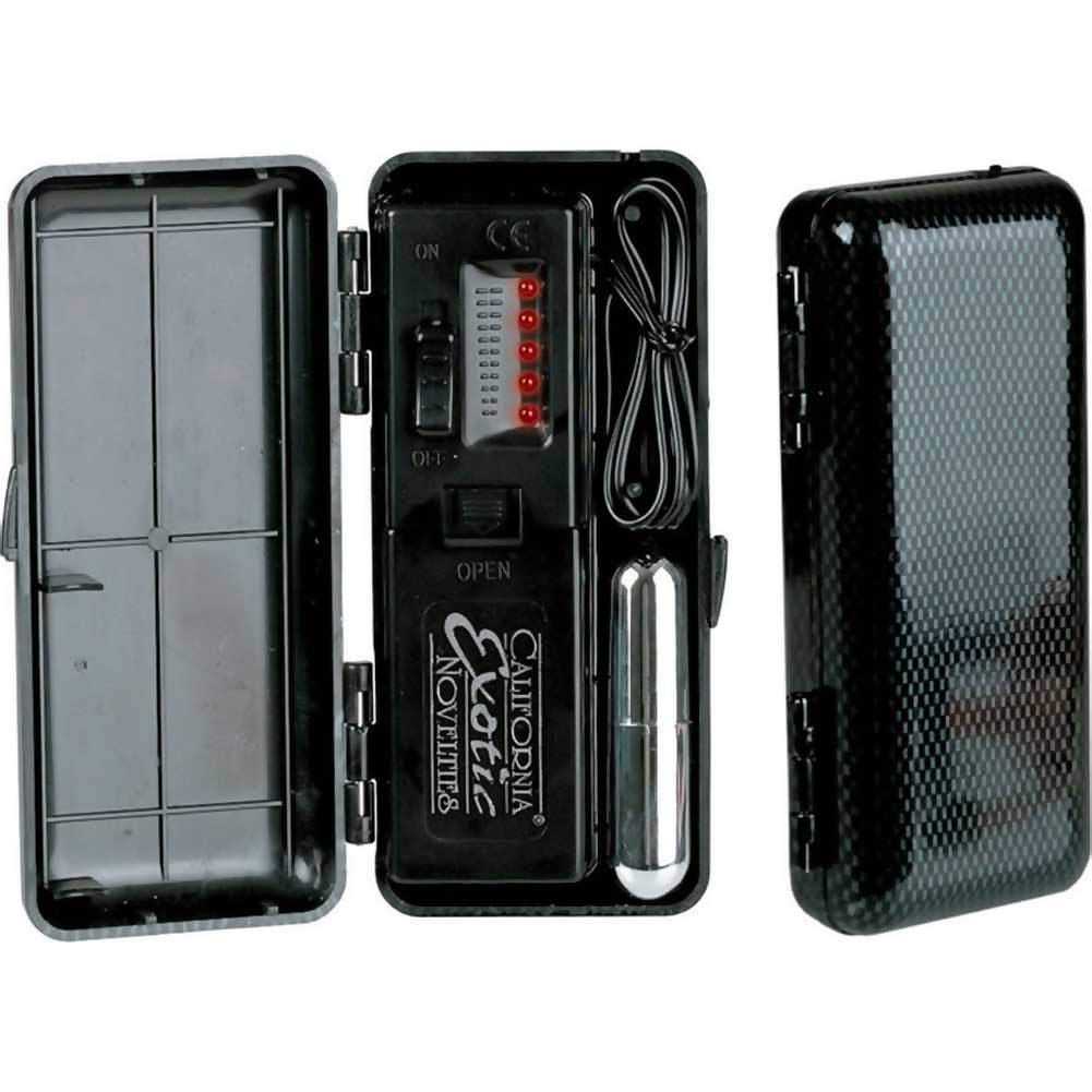 California Exotics Compact Discretion Vibrating Stimulator, Carbon Fiber