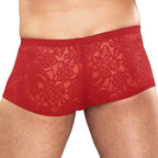 MP Stretch Lace Mini Short Red Med