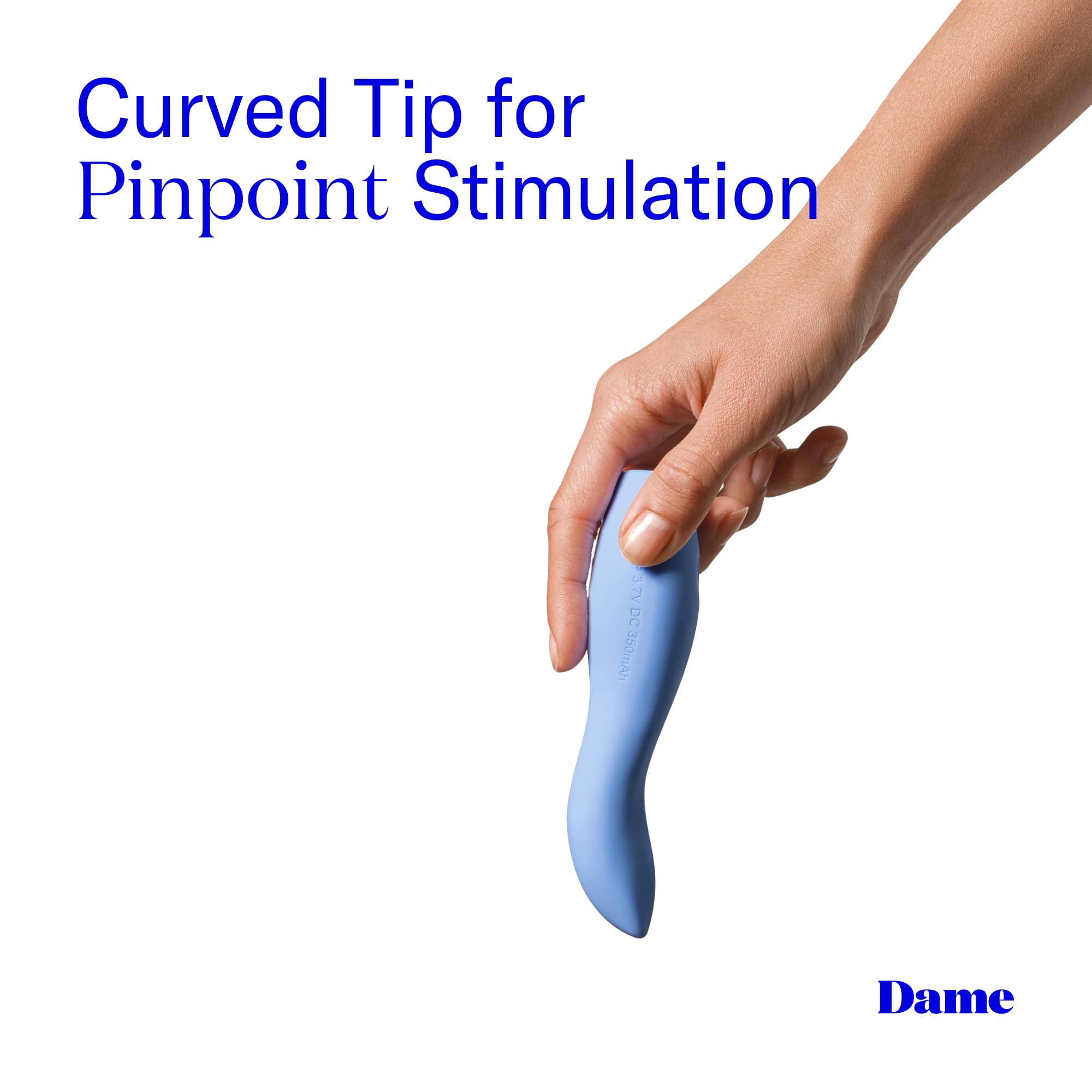 Dame Dip 2.0 Classic Vibrator Plum