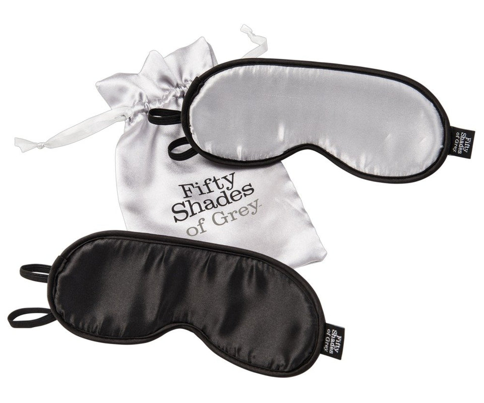 Fifty Shades Soft Twin Blindfold Set
