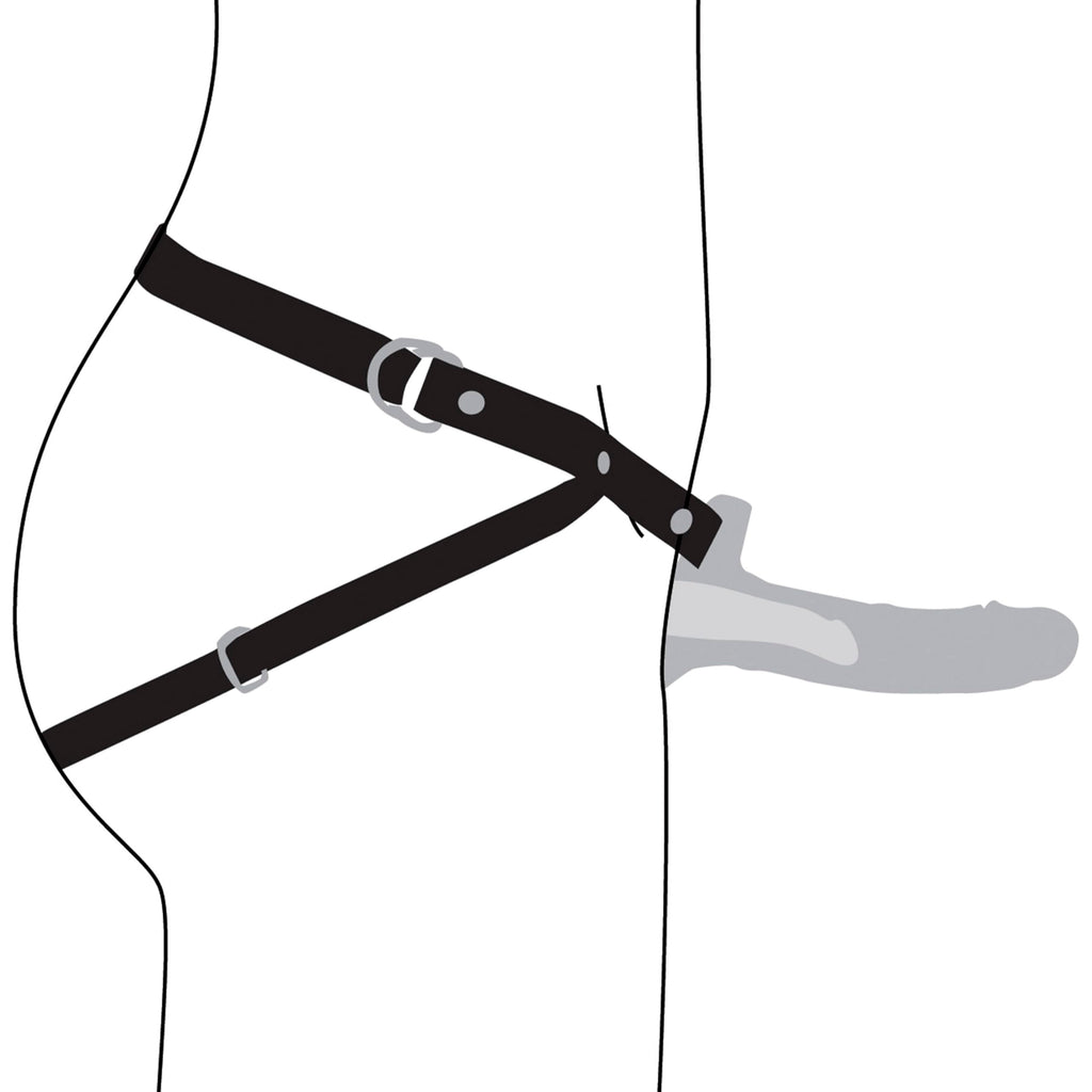 Size Matters Smooth Sili Sheath Black