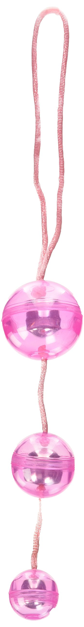 CalExotics Graduated Orgasm Balls - Duotone Ben Wa Kegel Weights - Pelvic Floor Exercise - Adult Sex Toys - Pink