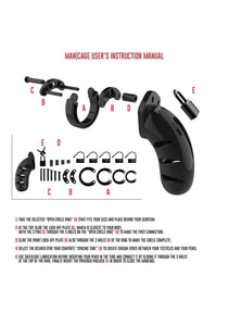 Mancage Model 01 - Chastity 3.5In Black