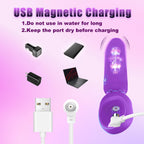 LUKIKI Bullet Vibrator Adult Toy - Female Sex Toys with 10 Vibration Modes, Mini G Spot Vibrator for Nipple Clitoral Stimulation