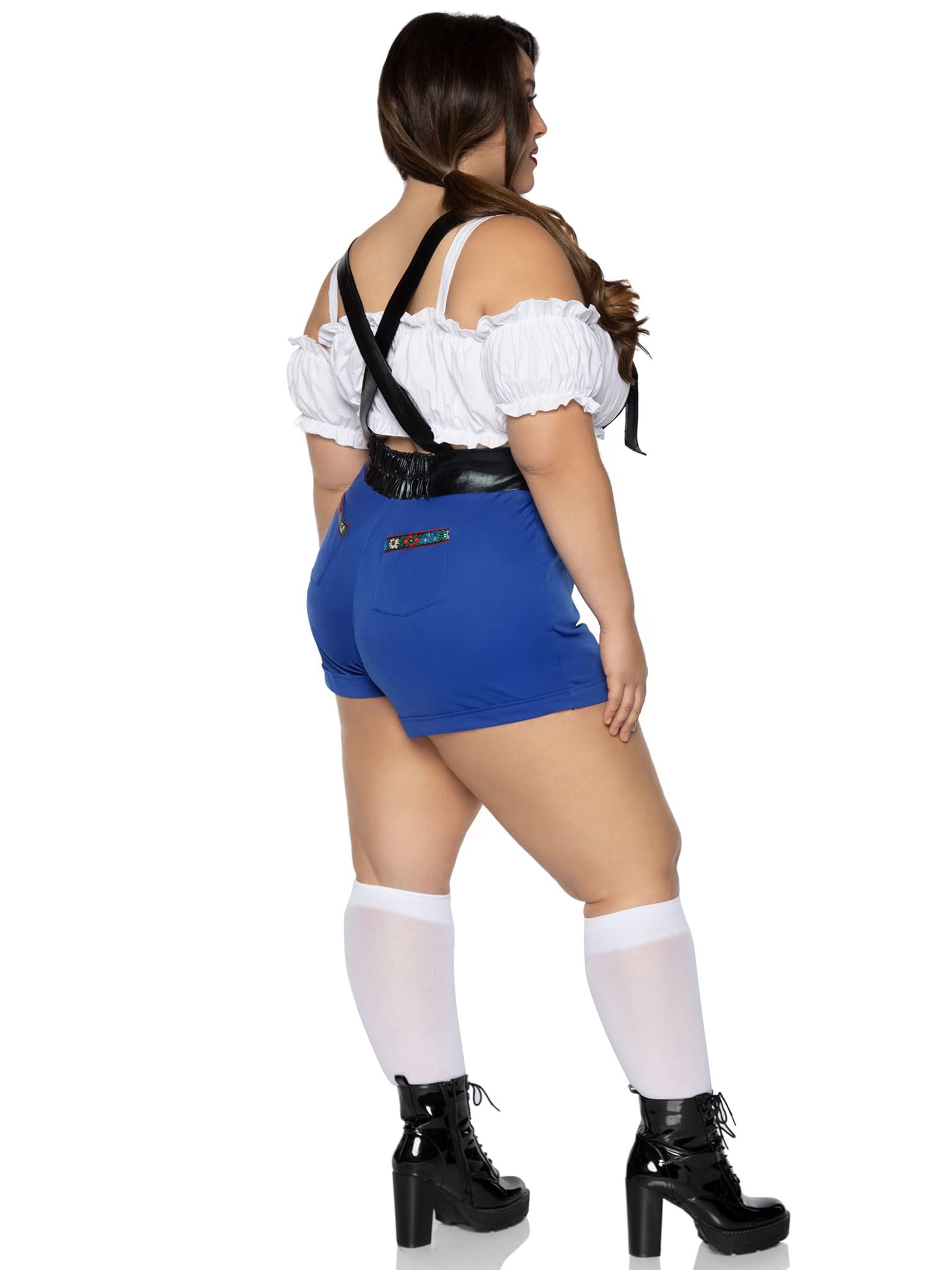 2 Pc Lederhosen Honey, Include - 1X-2X / Multicolor