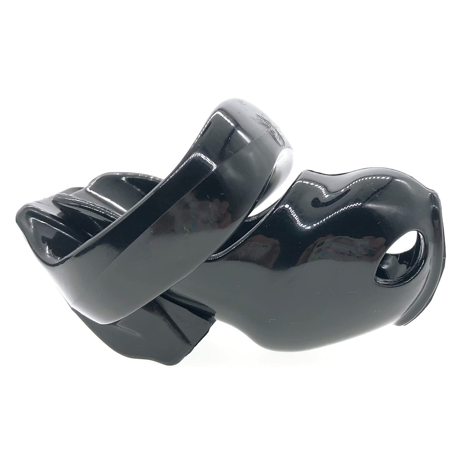 FYJENNICC HT-V4 Chastity Cage for Men | 5 Adjustable Wide Rings & 6 Colors | Beginner-Friendly | Adult Sex Toy with Sizing Guide