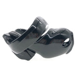 FYJENNICC HT-V4 Chastity Cage for Men | 5 Adjustable Wide Rings & 6 Colors | Beginner-Friendly | Adult Sex Toy with Sizing Guide