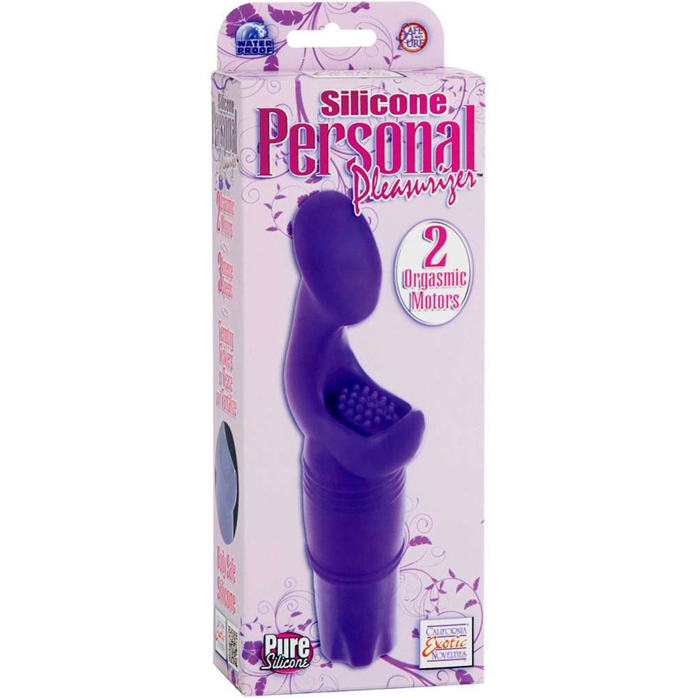 California Exotic Novelties Silicone Personal Pleasurizer, Purple, 0.28 Pound