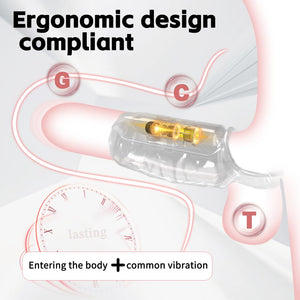 Vibrating Penis Cock Sleeve Ring to Enlarge for Male,Adult Sex Toys Couples Vibrator with 9 Stimulation Modes,G Spot Vibrators P