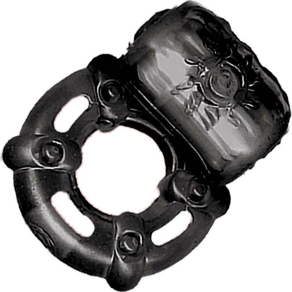 Macho Pulsating Erection Keeper (Black)