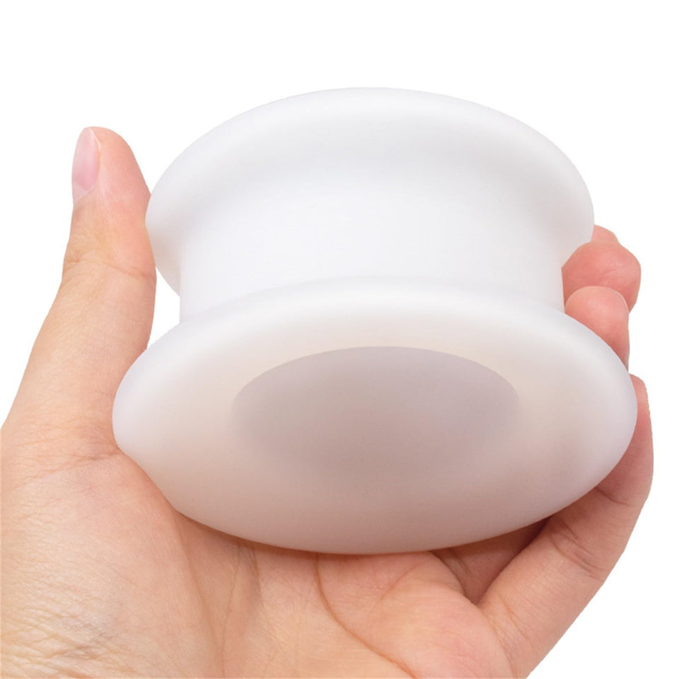 Hollow Silicone Anal Plug with Plug Anal Dilator Couple Pleasure Endoscopic Masturbation Device Sex Toy Black