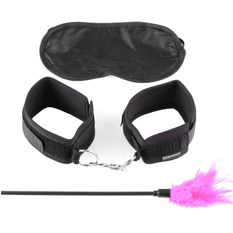 Fetish Fantasy Sensual Seduction Kit, Black