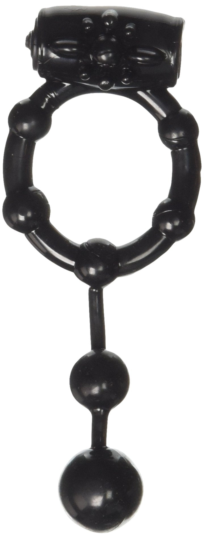 Macho Stallions Vibrating Erection Keeper, Black