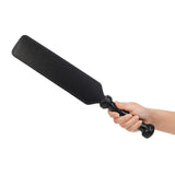 alisikee Faux Crocodile Leather Spanking Paddle for Adult Sex Toys, 16.3in Faux Leather Bondage Sexual Paddles BDSM Set, Black