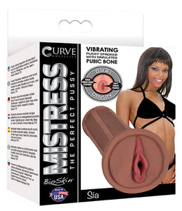 (Wd) Mistress Sia Chocolate Pu Bone Stroker