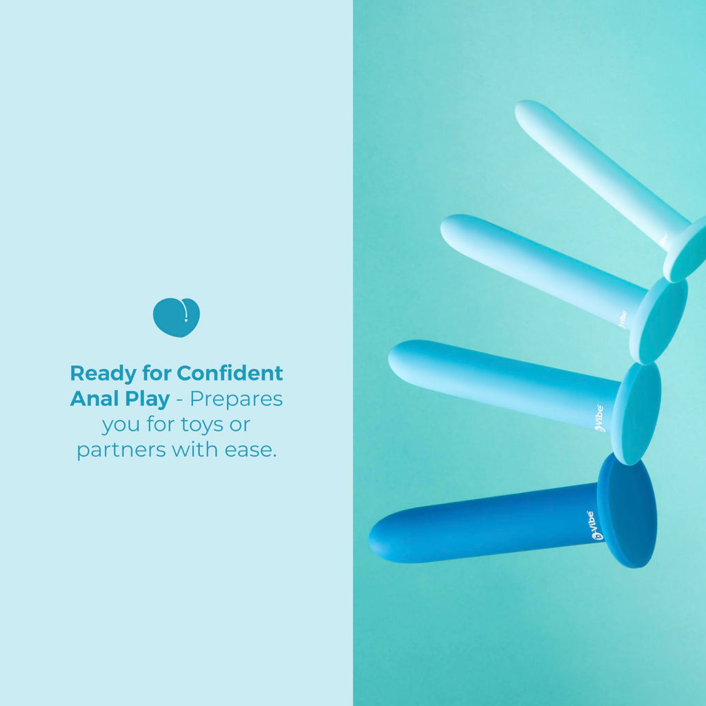 b-Vibe Silicone Anal Train Dilator Set