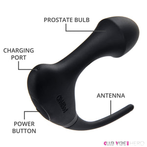 Ohmibod Club Vibe 3.Oh Hero Wearable Anal Vibrator - Wireless Remote Control Vibrating Butt Plug - Personal Massager For Women -