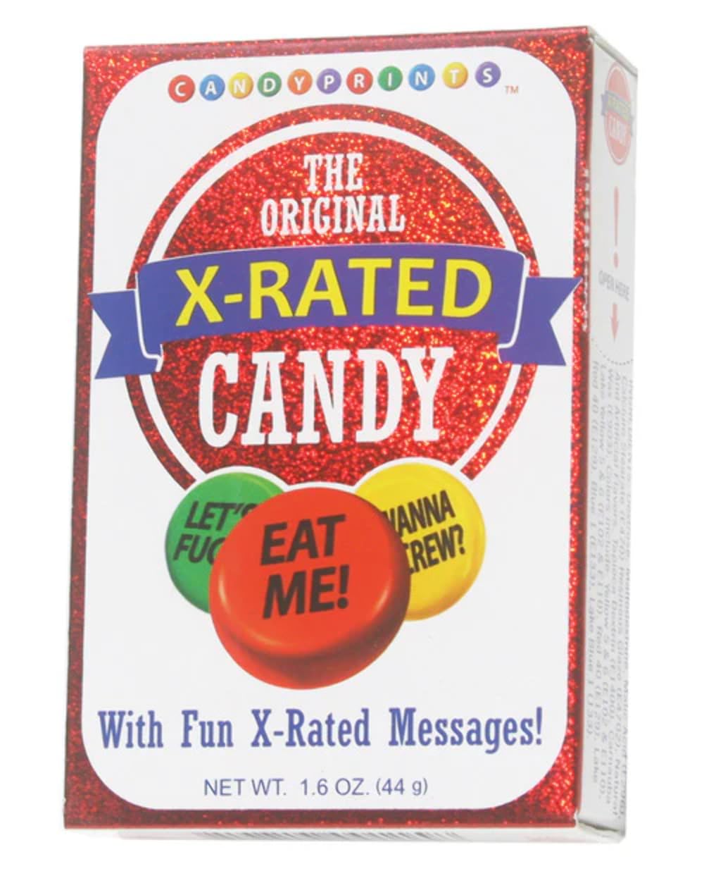 The Original X-Rated Candy Box 1.6Oz