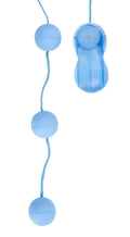 Doc Johnson P3 Power Balls Anal Beads, Baby Blue