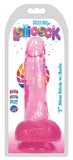 Lollicock Slim Stick W/Balls 7In Cherry