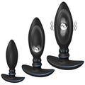 Anal Plug Trainer Set, Butt Plug with Misplaced Centre of Gravity, 3PCS Silicone Butt Plugs Anal Beads for Beginner & Advanced P