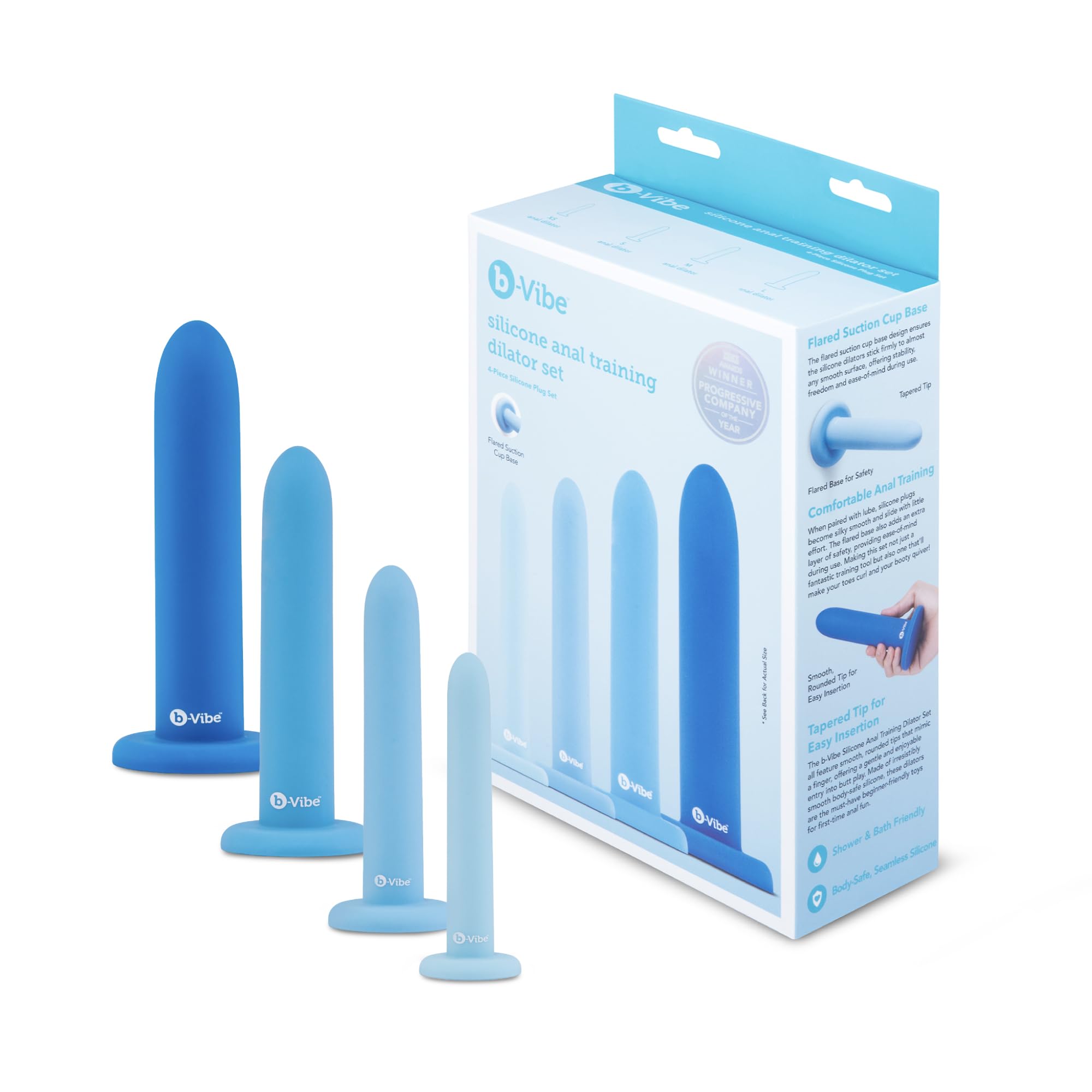 b-Vibe Silicone Anal Train Dilator Set