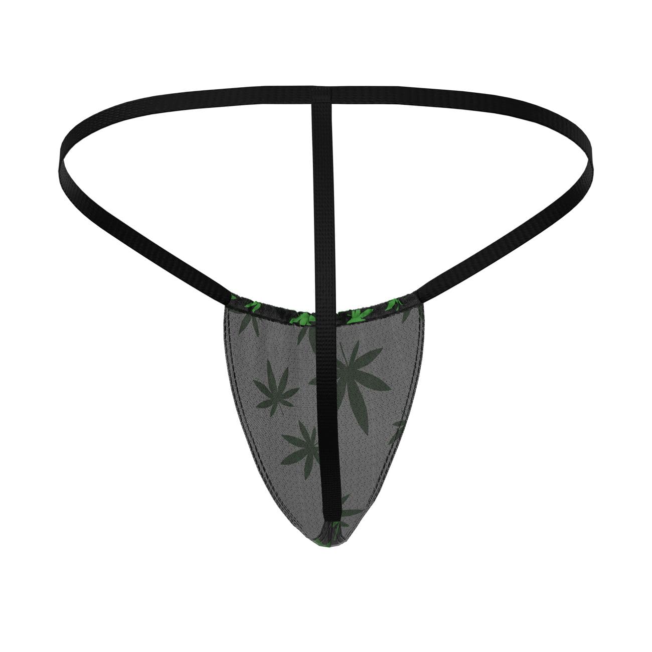 Hazy Dayz Posing Strap Potleaf O/S