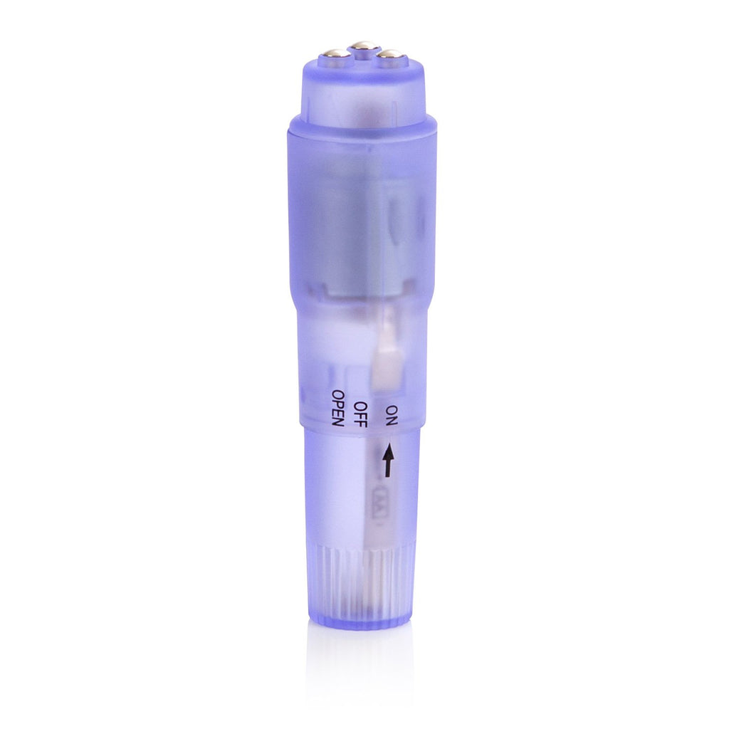 Calexotics First Time Travel Teaser Kit - Waterproof Bullet Vibrator - Adult Toys For Couples - Wireless Pocket Massager With Pleasure Tips - Purple