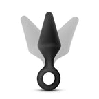 Blush Novelties Night Rimmer - Platinum Cured Puria Silicone Anal Plug Beginner Training Kit - 3 Sizes - Ultrasilk Smooth Butt P