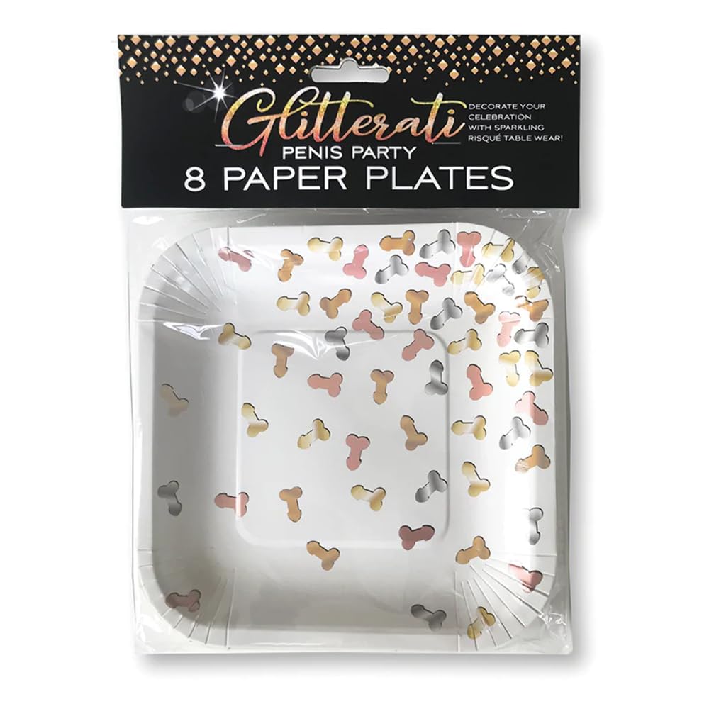Little Genie Productions LIG76876: Glitterati Plates