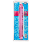 Cloud 9 Double Dong Dildo, Purple, 16.5 Inch