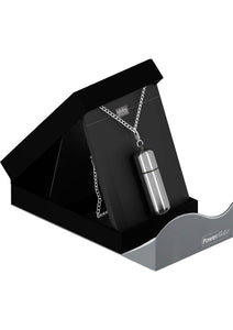 B.M.S. Enterprises Minivibe Necklace, Silver Chain/Silver, Silver