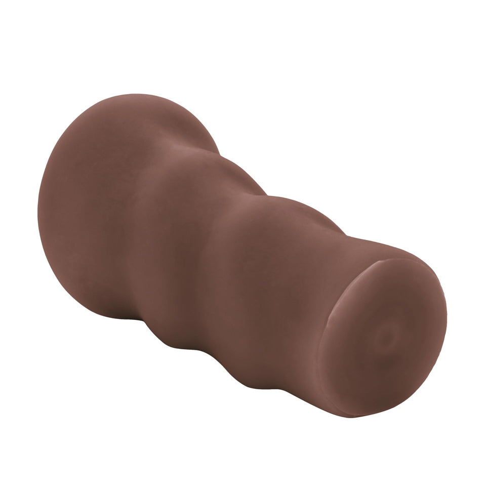 California Exotic Novelties Vivid Raw Pound It Masturbator, Black