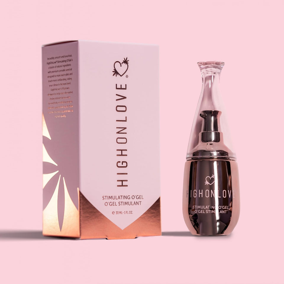 Highonlove Stimulating O Gel  Personal Moisturizer For Women  All Natural Hemp Oil Moisturizer For Enhanced Sensation  Water Bas