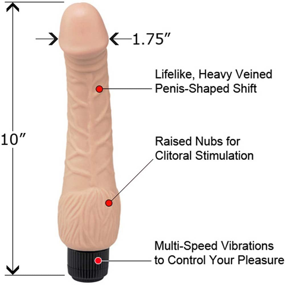 Pipedream Stunt Cock Super Star, Flesh