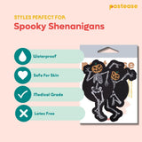 Pastease Dancing Skeletons W/ Pumpkin Heads