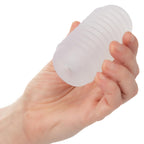 Pop Sock Ribbed - Clear