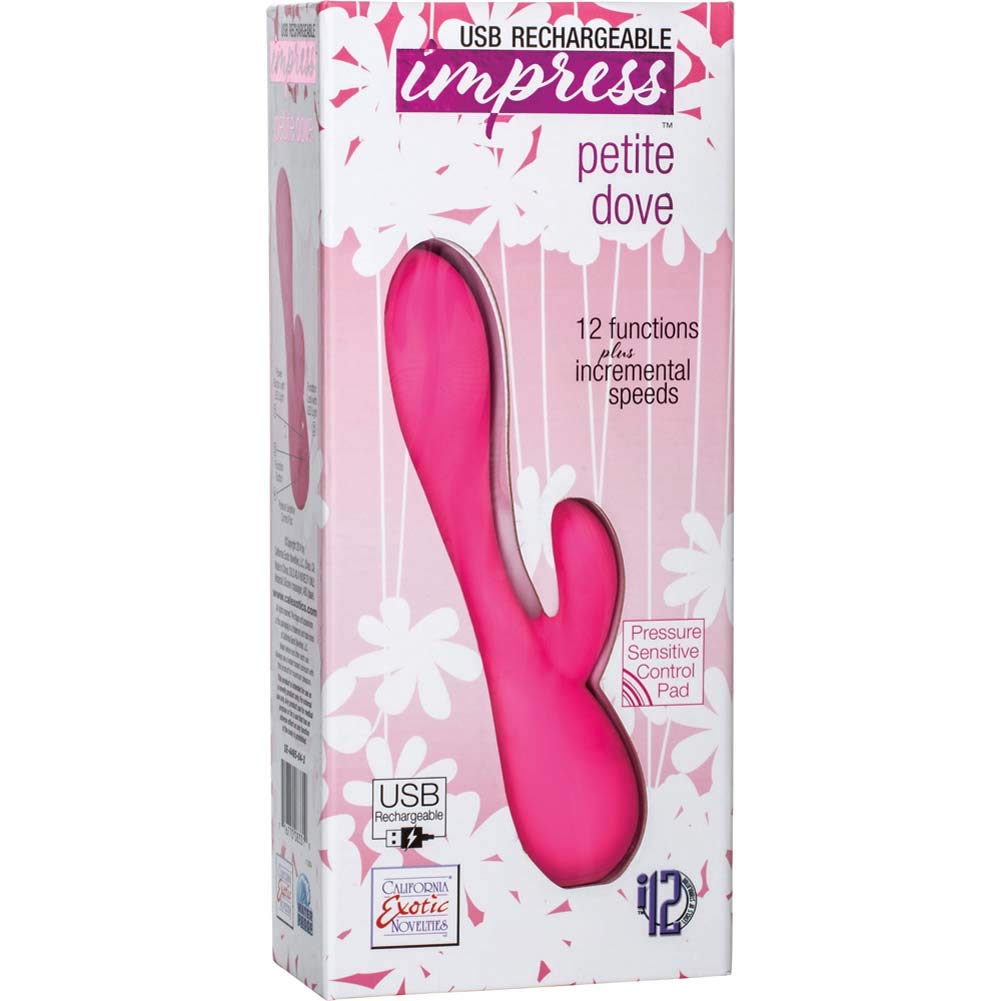 California Exotic Novelties Usb Rechargeable Impress Petite Dove, Pink