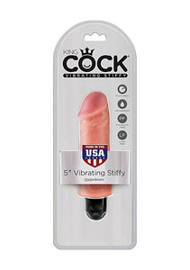 King Cock 5 In Vibrating Stiffy Light