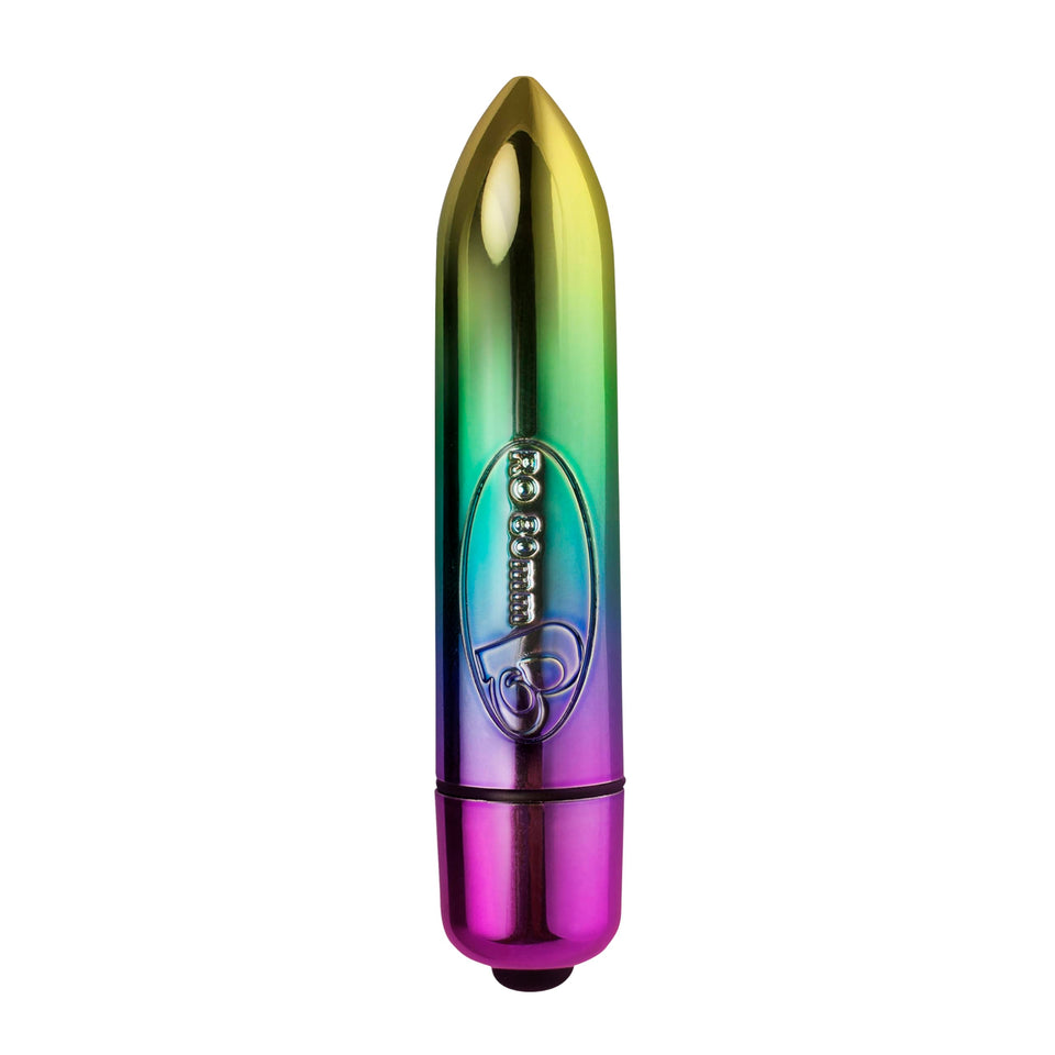 Rocks Off Ro-80Mm 7 Speed Rainbow Bullet Vibrator