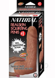 Nasstoys Natural Realskin 6 Inch Squirting Penis Dildo #1 Brown